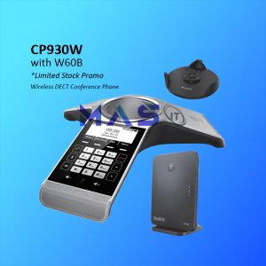 Yealink CP930W with W60B - Wireless DECT Conference Phone