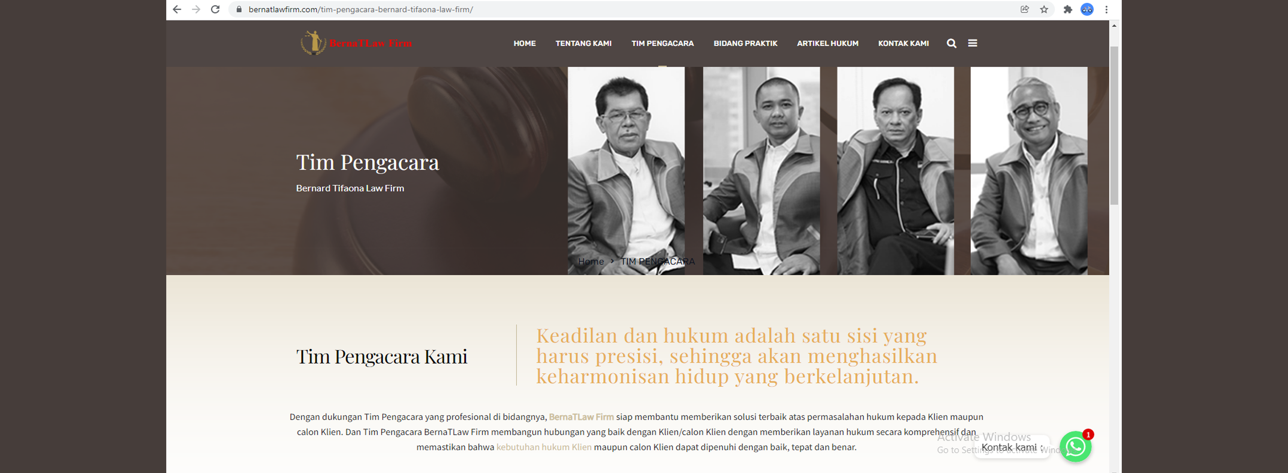 Web Hosting Design dan Optimasi SEO | BernaTLaw Firm 3 Web Hosting Design dan Optimasi SEO BernaTLaw Firm by MAS-IT