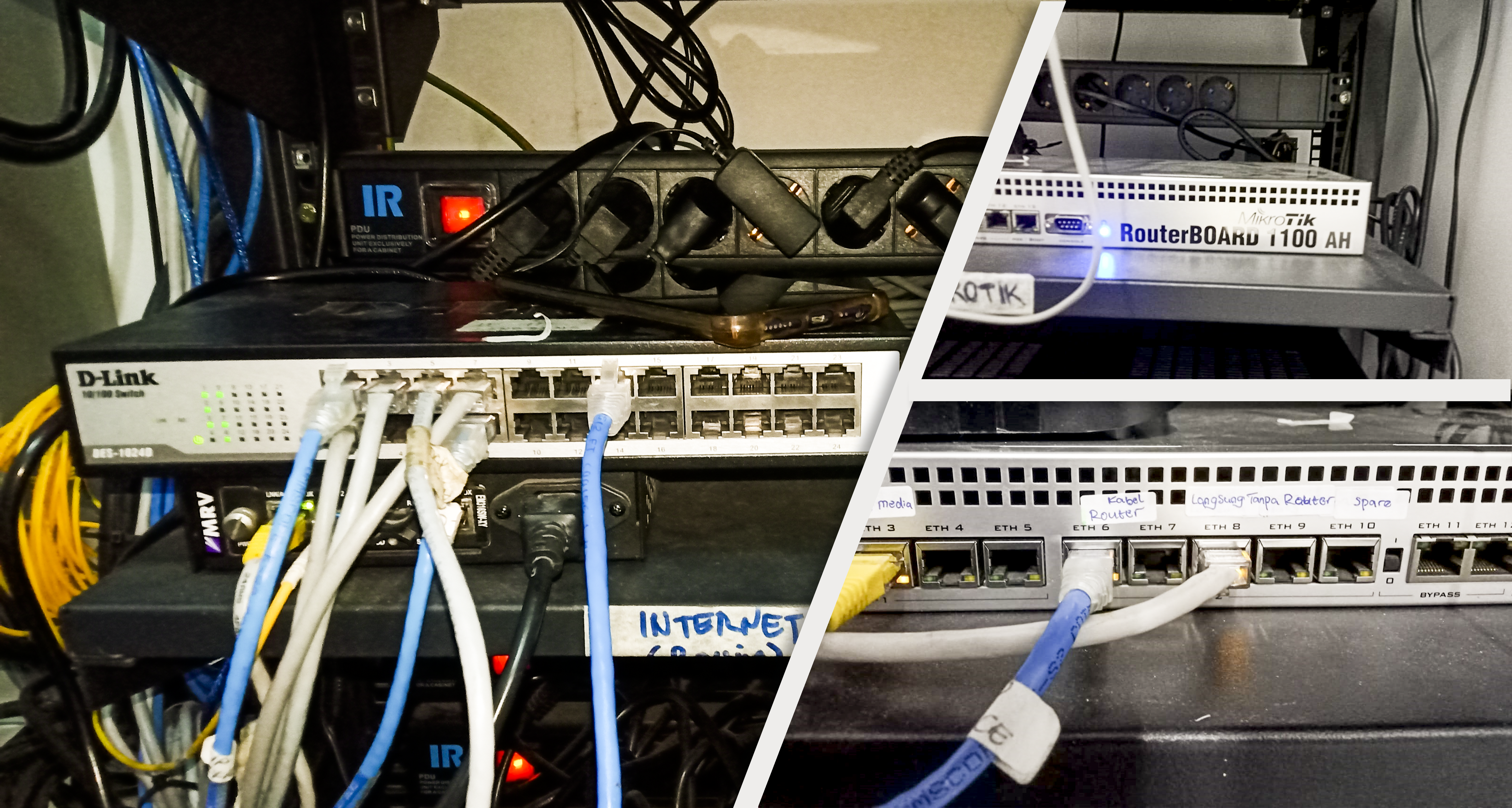 Instalasi Access Point dan Mikrotik Router