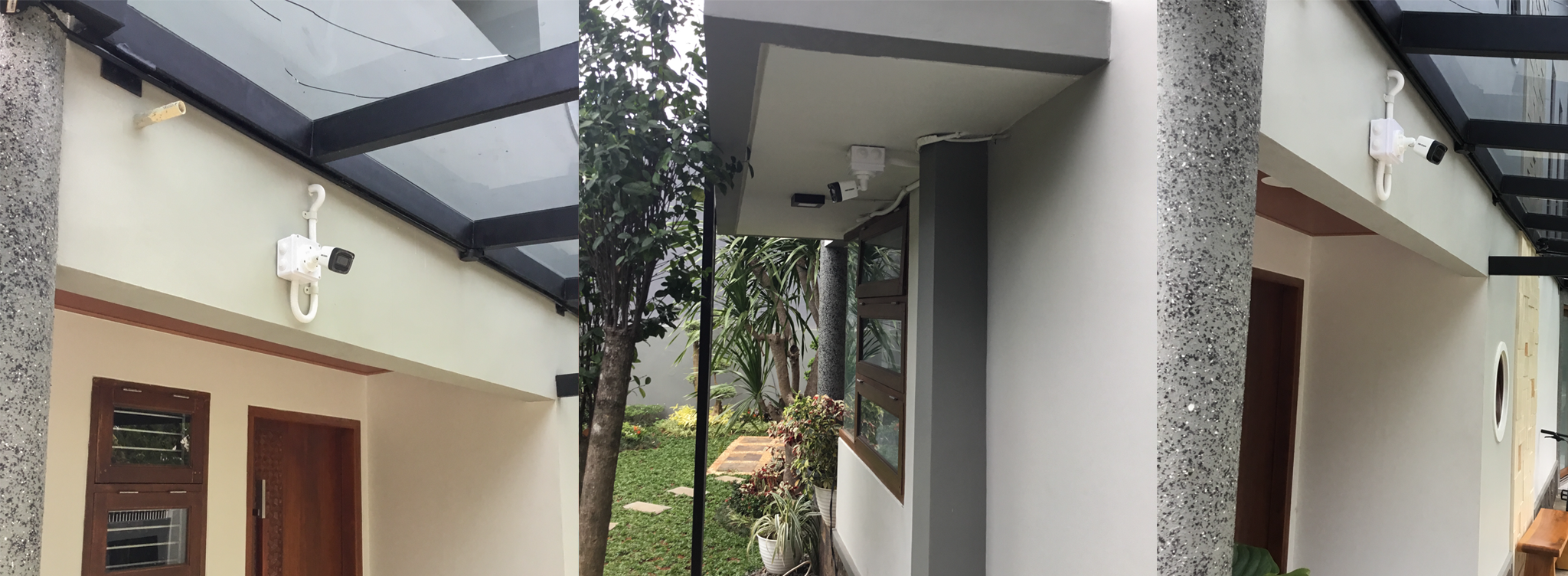 Pemasangan CCTV Rumah Tinggal 2 Pemasangan CCTV rumah tinggal di perumahan Pondok Kelapa Indah, Jakarta Timur