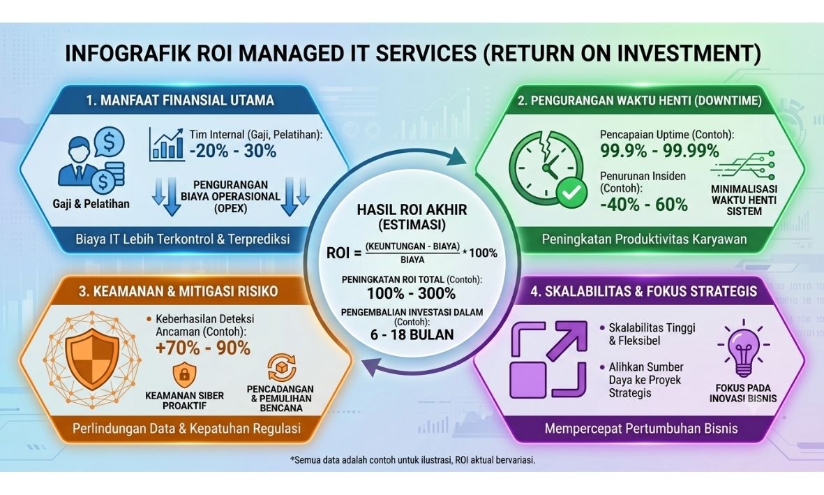 infografis roi managed it services